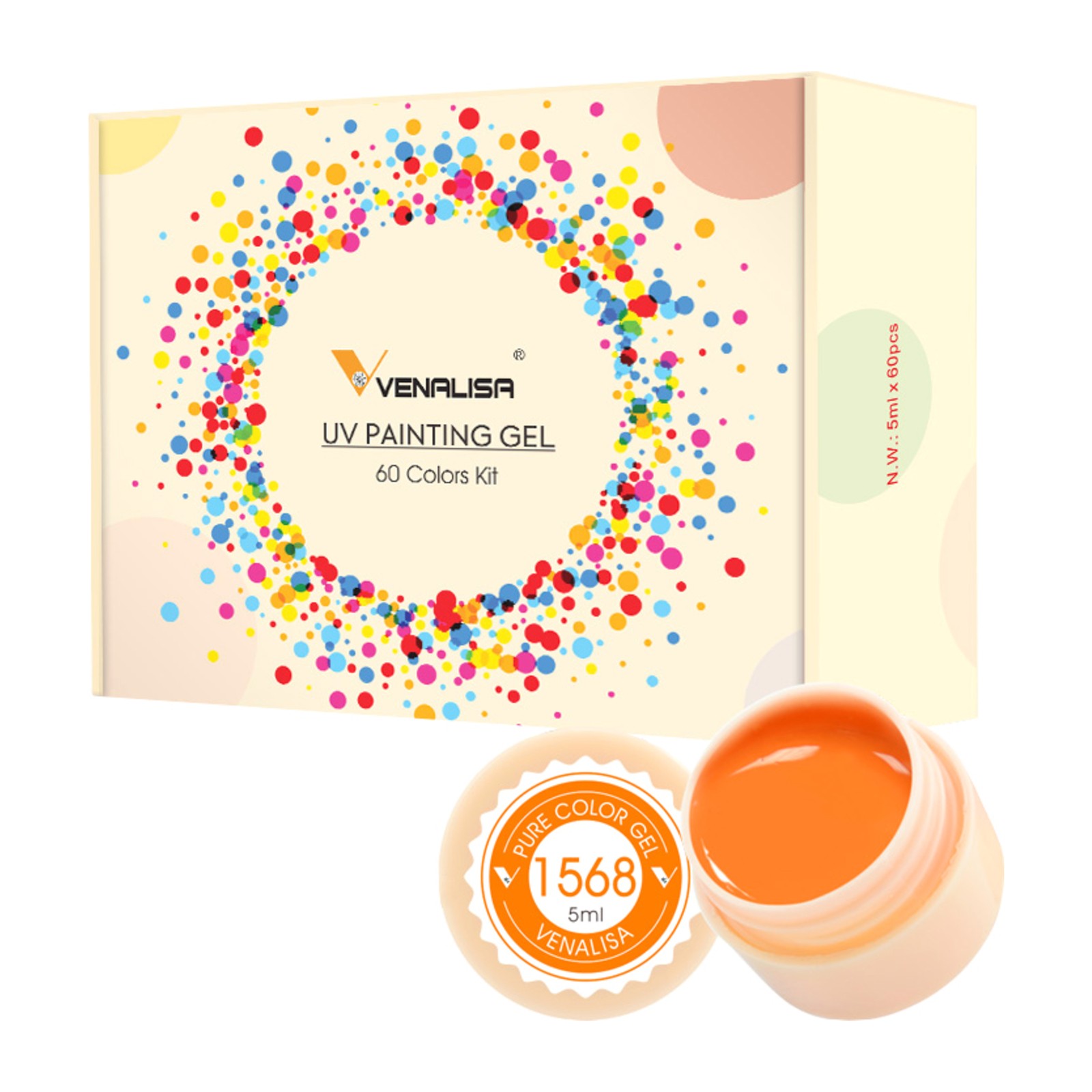 Venalisa -  GEL COLORE -  60 gel colorati