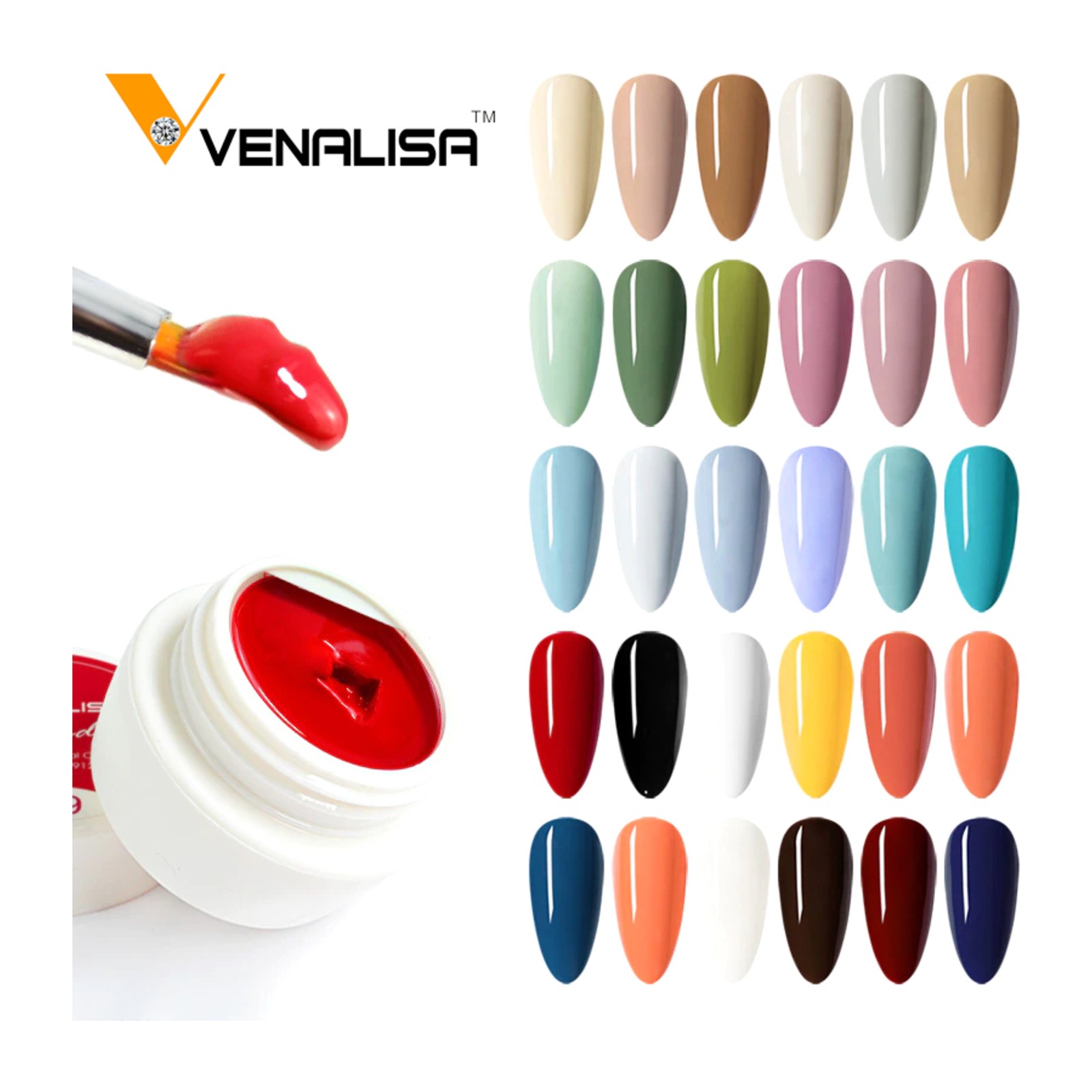 Venalisa -  FANGO -  30 gel colorati
